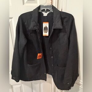 Boston Traders WOMEN’s XXL Black Trucker Jacket